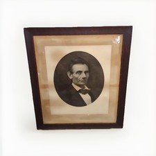 RARE 1894 Large Format A.W. Elson & Co Photogravure Carbon Print Abraham Lincoln picture