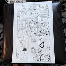 Deathstroke The Terminator Annual #3 Original Art Ed Benes One Of A Kind picture