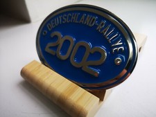 GERMAN DEUTSCHLAND Vintage Rally Plate Badge N. 2002 COMPATIBLE WITH BMW 2002  picture