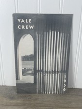 Yale University Crew 1956 Team pamphlet Yearbook Add On picture
