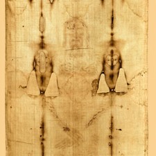 Shroud of Turin Full Fabric Print Jesus {Egypt Buyer} picture
