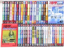 Wangan Midnight Vol.1-42 Complete Manga Set in Japanese picture
