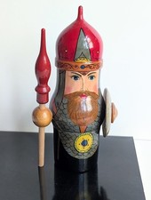 Vtg Russian Soviet Doll Box / Bottle Holder 9