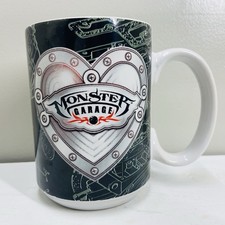 2006 Monster Garage Heart Jessie James Ceramic Coffee Mug- Excellent Condition picture