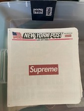 Supreme Newspaper - New York Post “Late City Final” Edition picture