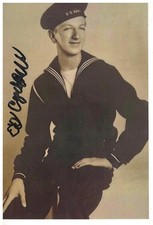 EDWARD CZECHOWSKI USS SAUFLEY DD 645 20 MM GUNNER PACIFIC RARE SIGNED PHOTO picture