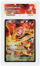 Charizard EX XY121 ACE 8 Near Mint 2016 Pokemon Black Star Promo Red Blue Card picture