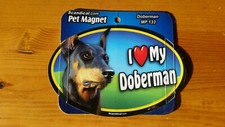 Scandical I Love My Dog Laminated Car Pet Magnet 4