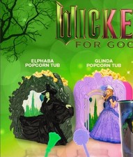 Wicked For Good 2025 Elphaba & Glinda 2 bucket SET Cinemark AMC Theaters picture