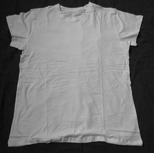 WWII US ARMY INFANTRY ARMY ISSUE COMBAT SERIVE WHITE TEE SHIRT- SIZE 1 36-38R picture