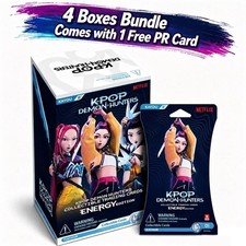 FREE SHIP KAYOU Kpop Demon Hunters Cards - Energy Edition 4 Box w/ PROMO KPop picture