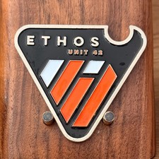 Ethos Unit 42 Triangle Shaped Bottle Opener Challenge Coin  W#23 picture