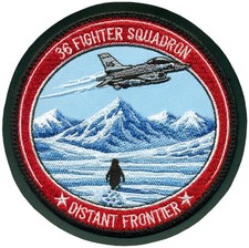 USAF 36th FIGHTER SQUADRON – DISTANT FRONTIER 2026  PATCH picture