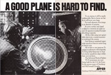Northrop McDonnell Douglas YF-23 Stealth Fighter 1989 Vintage 2pg Magazine Ad picture