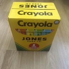 NEW/FACTORY SEALED Crayola x Jones Soda 6-Pack w/ All Accessories INCLUDED picture
