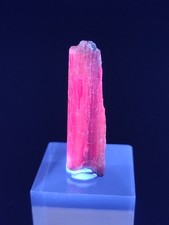 13-CT New Find Natural Fluorescent Gemmy Blue Kyanite Crystal - Afghanistan picture