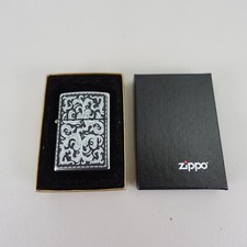 2003 Zippo Storming Scroll Filigree Lighter New Never Struck picture
