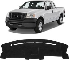 KUST Black Dash Cover for Ford F-150 2004-2006 2007 2008(XL, STX, XLT, FX4, Lari picture