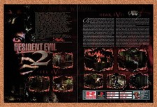 1998 Resident Evil 2 PS1 Preview Original Advertisement / Retro Promo vr5 picture