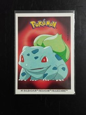 Pokemon Dunkin Boomer 2001 Bulbasaur Bisasam Bulbizarre - Non Holo #01 Vintage picture