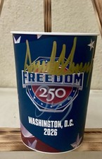 RARE DUAL SIGNED President Donald Trump/Dana White UFC FREEDOM 250 FIGHT CUP  picture