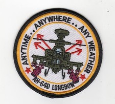 AH-64D Longbow Anytime BC Patch Cat No M5858 picture