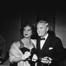 British actress singer dancer Pat Kirkwood wearing a black dress - 1962 Photo picture