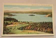 Antique Unused Postcard Lake Bomoseen Wallace Edge  Vermont 103 picture