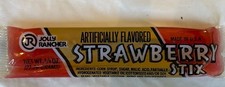 Vintage JOLLY RANCHER STRAWBERRY STIX  Sealed  NOS  Very Rare picture
