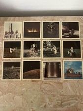 1969 Apollo 12 Moon Landing-12 NASA Photos 3.5x3.5” Complete Set by DEXTER picture