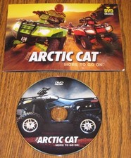 Arctic Cat 650 ATV All Terrain Four Wheeler 2006 DVD 