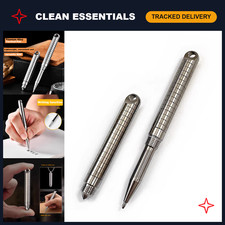 Mini Tactical Multi-Tool Pen - EDC Ballpoint, Replaceable Black Ink for Work & G picture