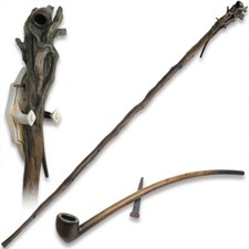 LOTR Gandalf The Grey Staff with Pipe, Certificate of Authenticity, 69