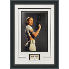 Natalie Portman Autographed Star Wars Padme Amidala 8x12 Movie Poster 