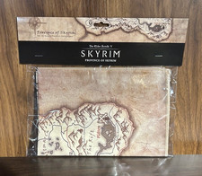 The Elder Scrolls V Textile Pin Series Cloth Map Display  BRAND NEW *MAP ONLY* picture