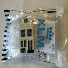 KLM Royal Dutch Airlines BOLS Blue House Delftware No. 71 Empty Bottle picture