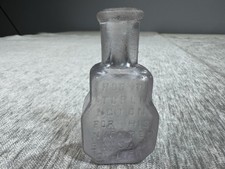 Robert Turlingtons Balsam Of Life Antique Medicine Bottle London King Glass 13 picture
