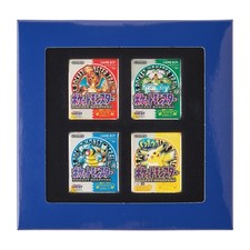 PC547 Pokemon Center Package Pins Pokemon Red Green Blue and Pikachu Game Boy JP picture