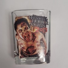 Universal Studios Halloween Horror Nights 2013  Walking Dead  Square Shot Glass  picture