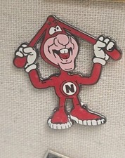 Avoid the Noid Mascot Dominos Pizza Cartoon Weed Hat Tie Tack Lapel Pin picture