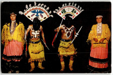 Vintage Postcard Apache Indian Devil Dance picture