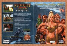 2003 EverQuest Online Adventures Frontiers PS2 Original Ad / Promo v1 picture