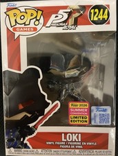 LOKI PERSONA 5 2026 SDCC EXCLUSIVE FUNKO POP OFFICIAL CON STICKER - PRESALE picture