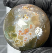 Rare Ocean Jasper Jelly Sphere Orbs picture