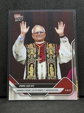 2025 Topps Now Pope Leo XIV - 1st American Pope #POPE-1 picture