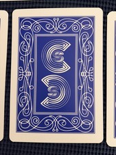 CARD SHARKS Playing Cards Original Game Show Size + Money Cards -- BLUE DECK picture