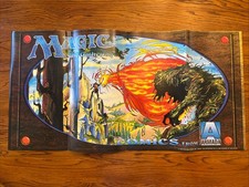 Vintage Poster 1995 Magic the Gathering Comics Acclaim Armada 24 x 12 picture