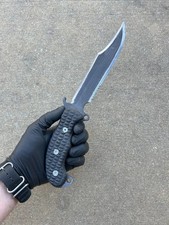 Handmade Killzone 2 m32 knife with leather Sheath picture