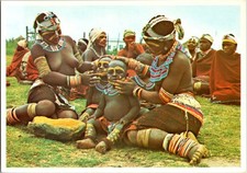 Mthatha South Africa postcard PONDO WOMEN CHILDREN HARVEST FESTIVAL 9/12 BR4101 picture