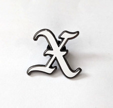 X - Punk Rock - John Doe - Los Angeles - Exene Cervenka -  Enamel Pin Brooch Pin picture